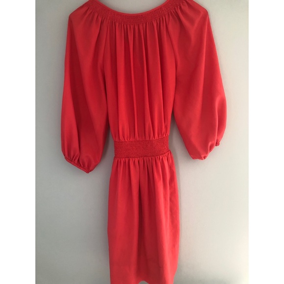 Nautical coral long sleeve dress - Picture 2 of 6